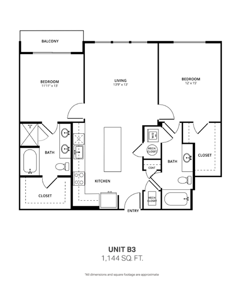 a floor plan of unit 8